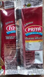 "Priya Garam Masale"