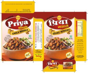 "Priya Chola Masala"